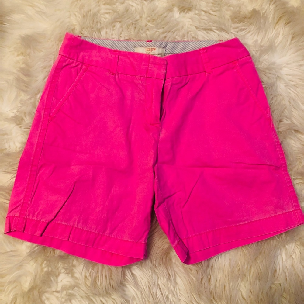 J Crew Pink Shorts